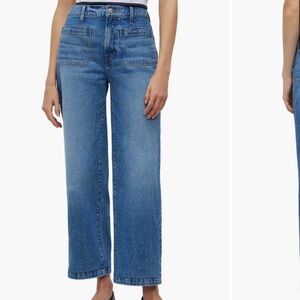 NWT High-Waist Wide Leg Jeans